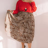 Craving Cozy Waffle Knit Tunic Top in Red Curves Image - 1