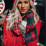 Feeling Frosty Plaid Smart Gloves Image - 1