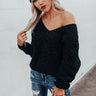 Fantastic In France Knit Sweater in Black Image - 1