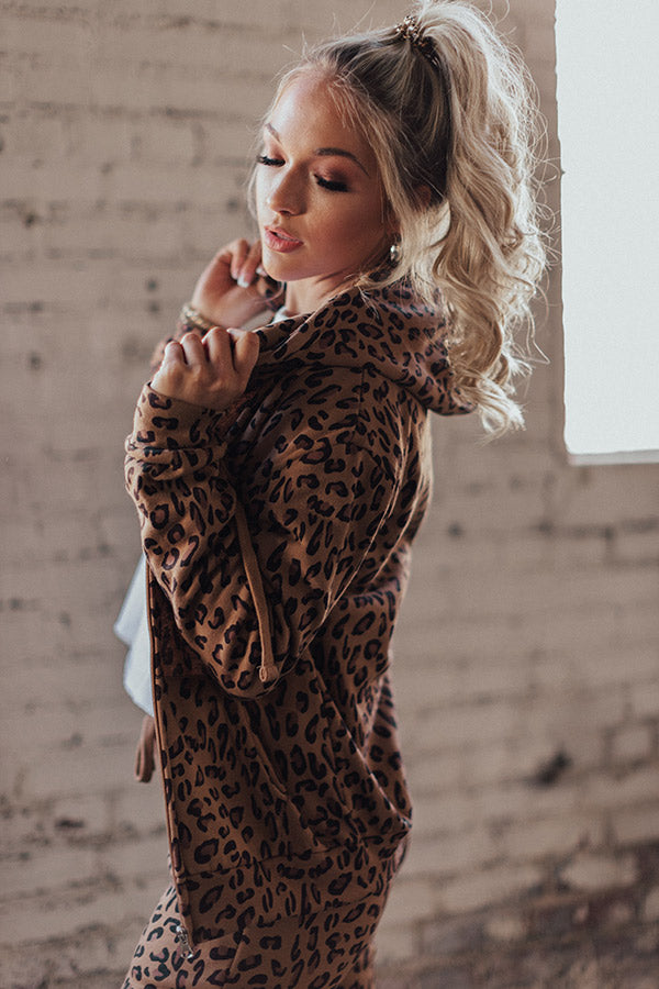Cozy Express Leopard Jacket