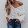 Fantastic In France Knit Sweater in Ivory Image - 1