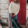 Romantic Mood Knit Sweater in Cream Image - 1