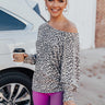 Cappuccinos In The City Leopard Shift Top Image - 1