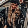 Northern Lights Chenille Beanie in Black Image - 1