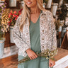 The Perry Distressed Leopard Jacket Image - 1