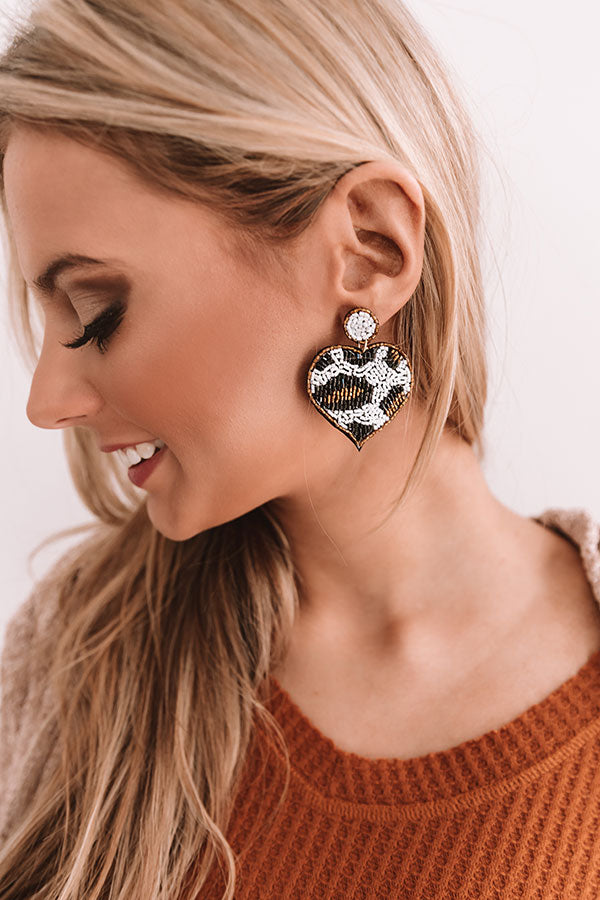 Party Anthem Leopard Earrings