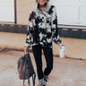 Iced Coffee Casual Waffle Knit Top Image - 1