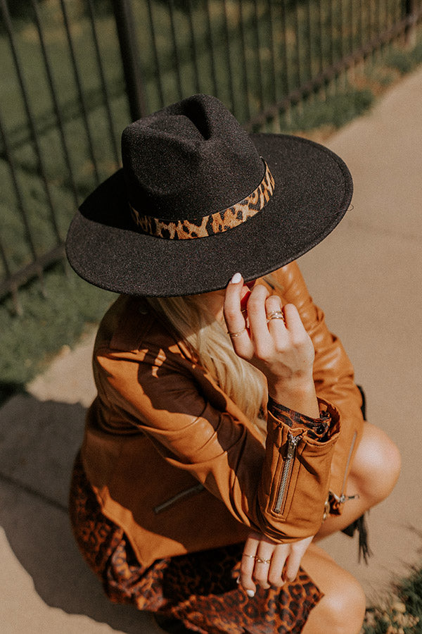 What's The Scoop Felt Hat In Black Image - 5