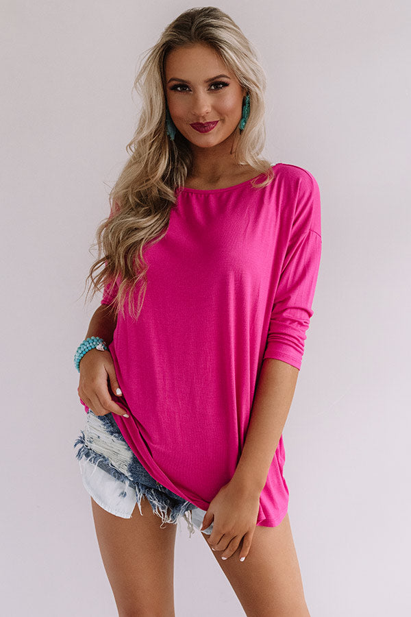 Whirland Wonderful Shift Top In Pink Image - 2