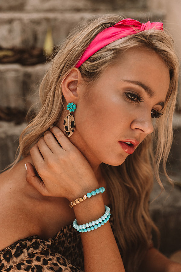 Wildcard Leopard Earrings
