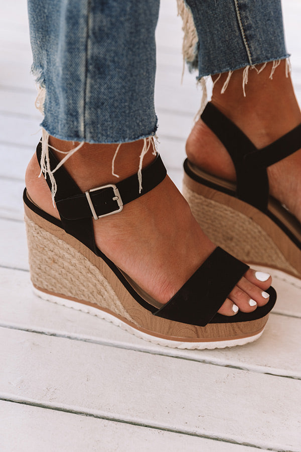 The Allen Wedge In Black Image - 5