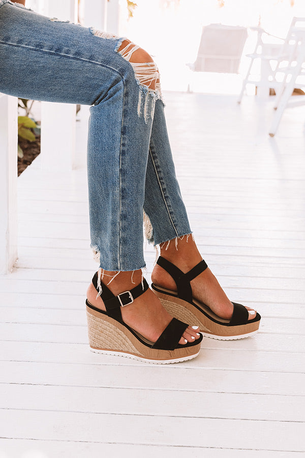 The Allen Wedge In Black Image - 2