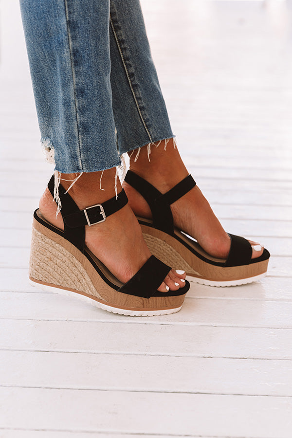 The Allen Wedge In Black Image - 4