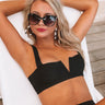 Sandbar Babe Ribbed Bikini Top Image - 1