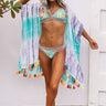 Sun And Done Tie Dye Overlay In Turquoise Image - 1