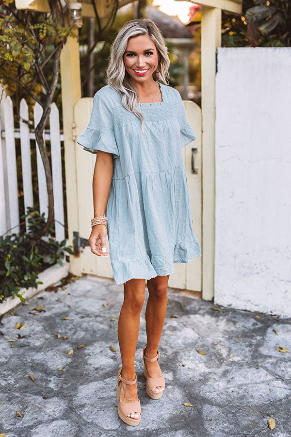 Beyond Bali Shift Dress in Pear Image - 1