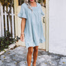 Beyond Bali Shift Dress in Pear Image - 1