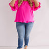 Grand Central Getaway Shift Top In Hot Pink Curves Image - 1