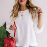 Grand Central Getaway Shift Top In White Curves Image - 1