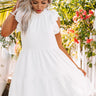 Lead The Way Shift Dress in White Image - 1