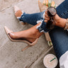 The Winnie Patent Heel in Natural Image - 1
