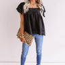 Cabanas In Cabo Crochet Top In Black Image - 1