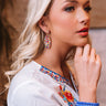 Tiki Punch Beaded Earrings In Multi Image - 1