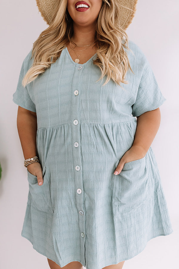 Grayton Beach Babydoll Tunic Dress in Island Paradise Curves Image - 1