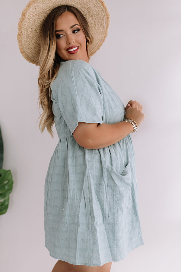 Grayton Beach Babydoll Tunic Dress in Island Paradise Curves Image - 4