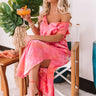 Bayside Sunset Tie Dye Maxi In Pink Image - 1