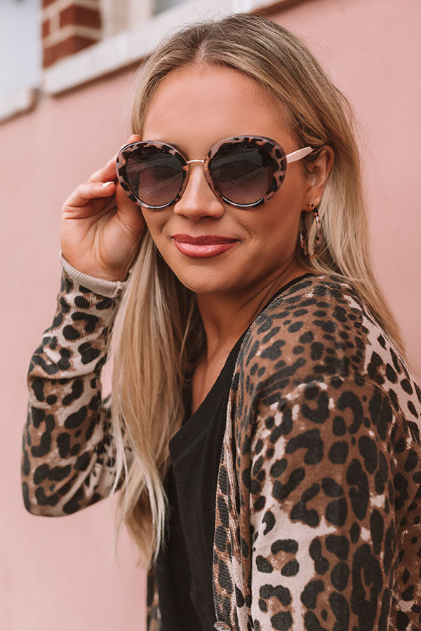 Chic Weekend Tortoiseshell Sunnies In Natural