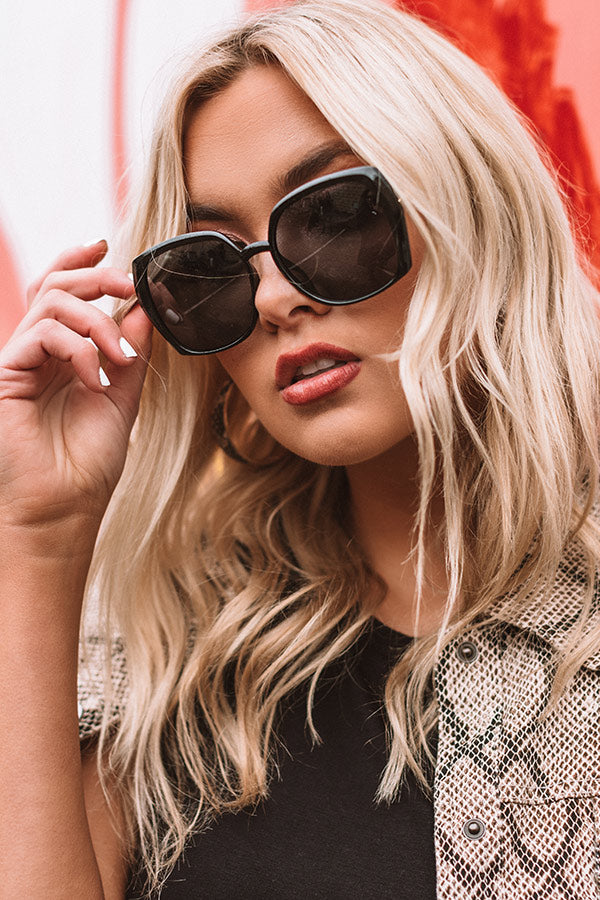 Style Factor Sunnies In Gold