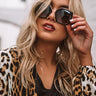 Sipping In The Shade Sunnies In Black Image - 1