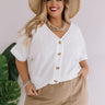 Toast In Tahiti Shift Top In White Curves Image - 1