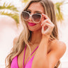 Anywhere On The Map Sunnies In Ivory Image - 1