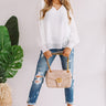 Sparks And Kisses Shift Top In White Image - 1