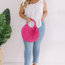 Key To Happiness Shift Tank In White Curves Image - 1
