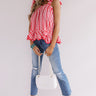 Frozen Margs Checkered Tank In Red Image - 1