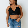 Paris Premier Lace Bralette In Black Curves Image - 1