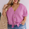 Toast In Tahiti Shift Top In Violet  Curves Image - 1