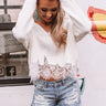 Best Kept Secret Lace Trim Sweater Image - 1