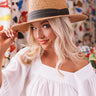 Bay Of Bliss Woven Hat In Black Image - 1