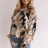 Bahama State Of Mind Floral Top In Black Image - 1
