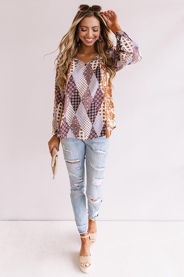 Bali By Moonlight Shift Top