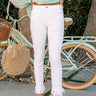 Just USA The Sydney High Waist Frayed Skinny In White Image - 1