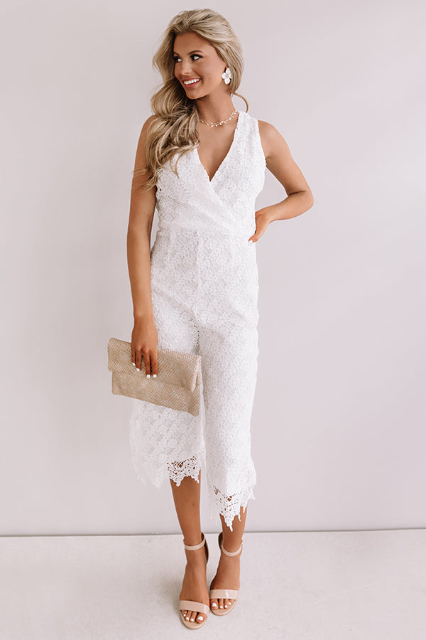Ciao Bella Crochet Jumpsuit