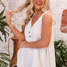 Breezy Nights Shift Tank In Ivory Image - 1