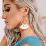 Tan Lines And Fun Times Tassel Earrings Image - 1
