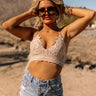 Paris Premier Lace Bralette In Birch Image - 1