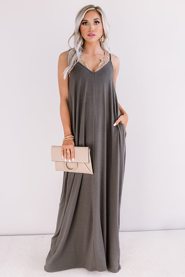 Tahiti Sweetie Maxi In Charcoal
